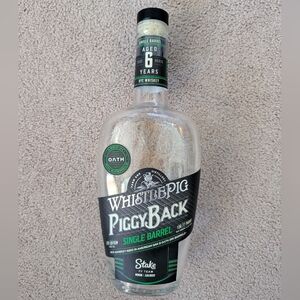 Stake Stake F1 WhistlePig Piggy back bottle